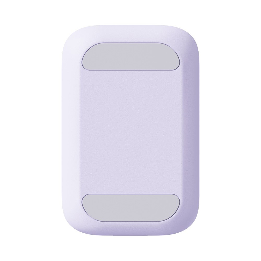 Support de table pliable avec miroir pour téléphone portable, violet