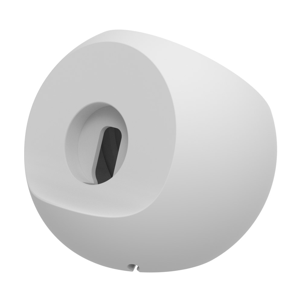 Support de charge Rond compatible avec chargeur MagSafe + Apple Watch, blanc