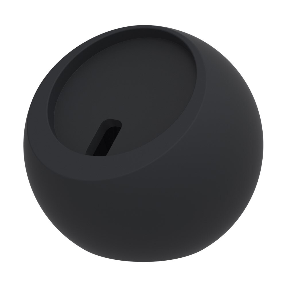 Support de charge Rond compatible avec chargeur MagSafe + Apple Watch, noir
