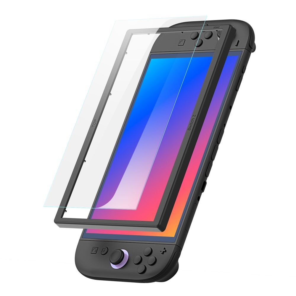 Protecteur d'écran complet verre trempé Nintendo Switch 2