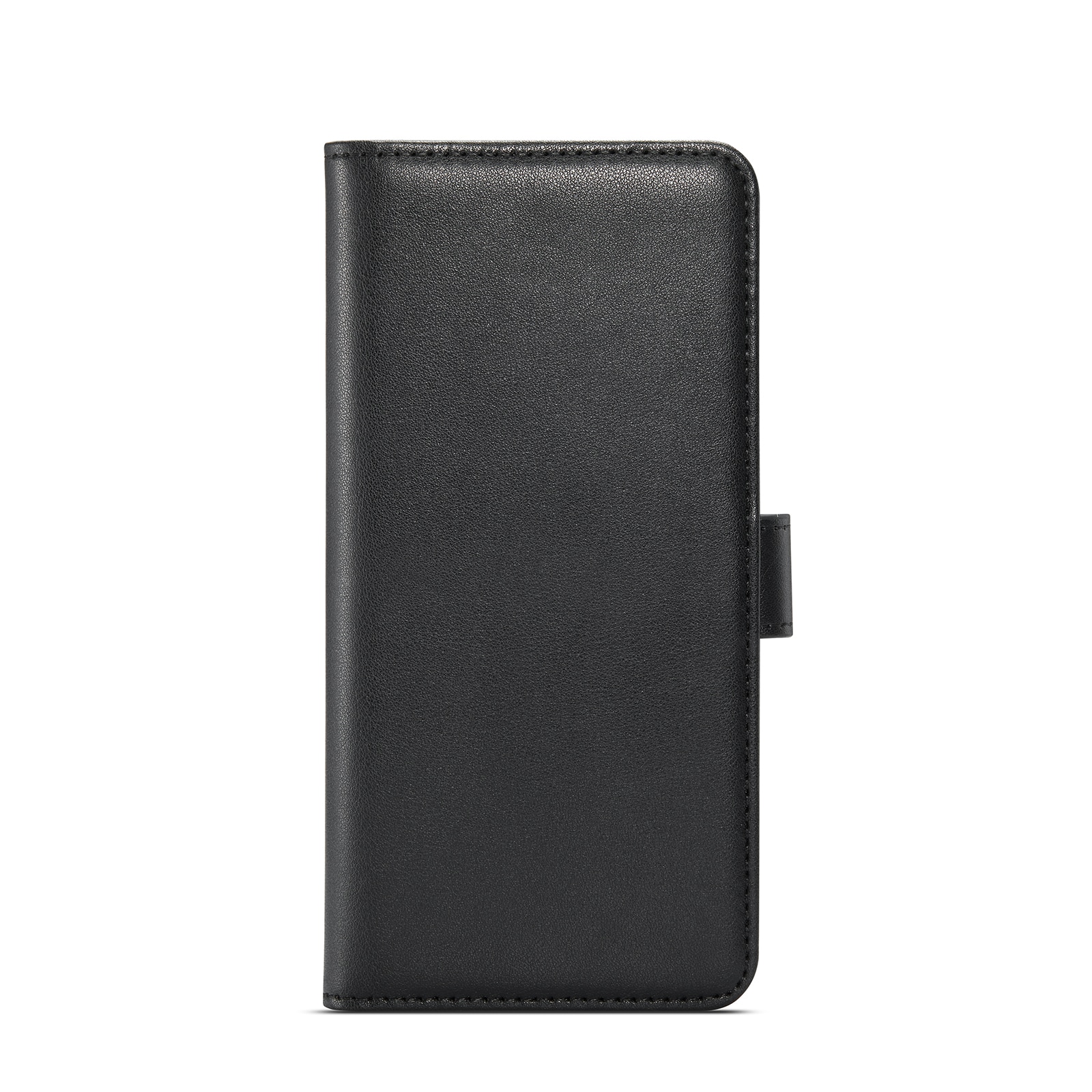 Étui en cuir veritable Samsung Galaxy S25 Edge, Noir
