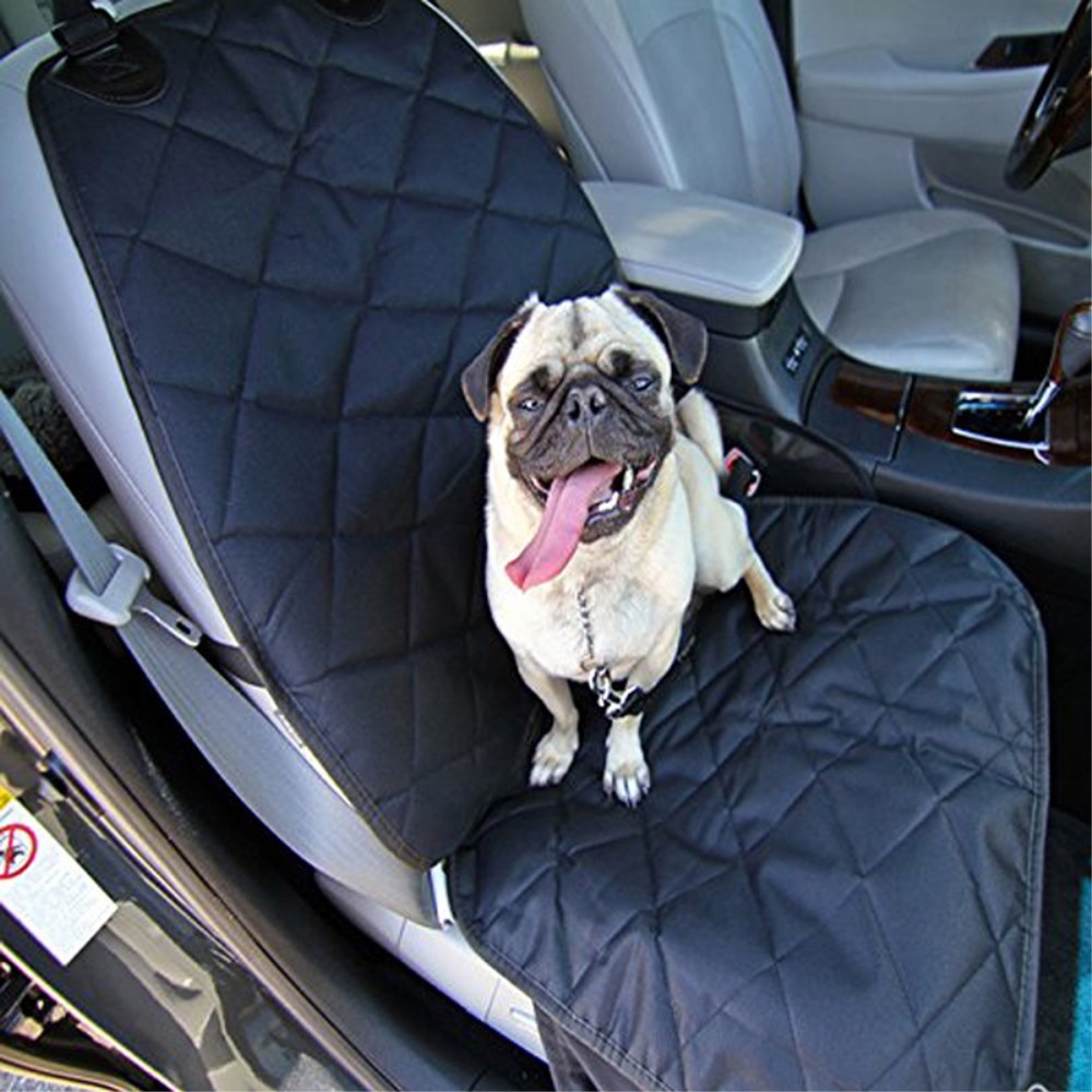 Protection de siège pour chiens, noir