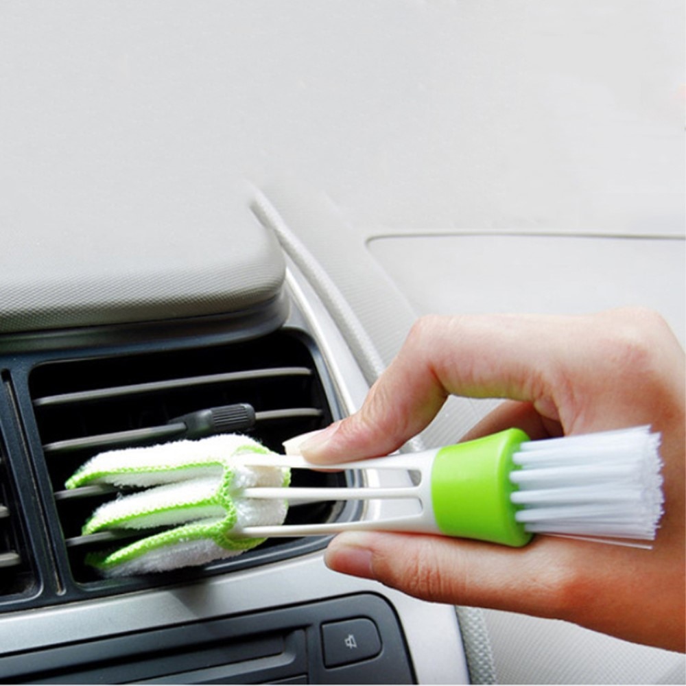 Brosse de nettoyage pour voiture, vert