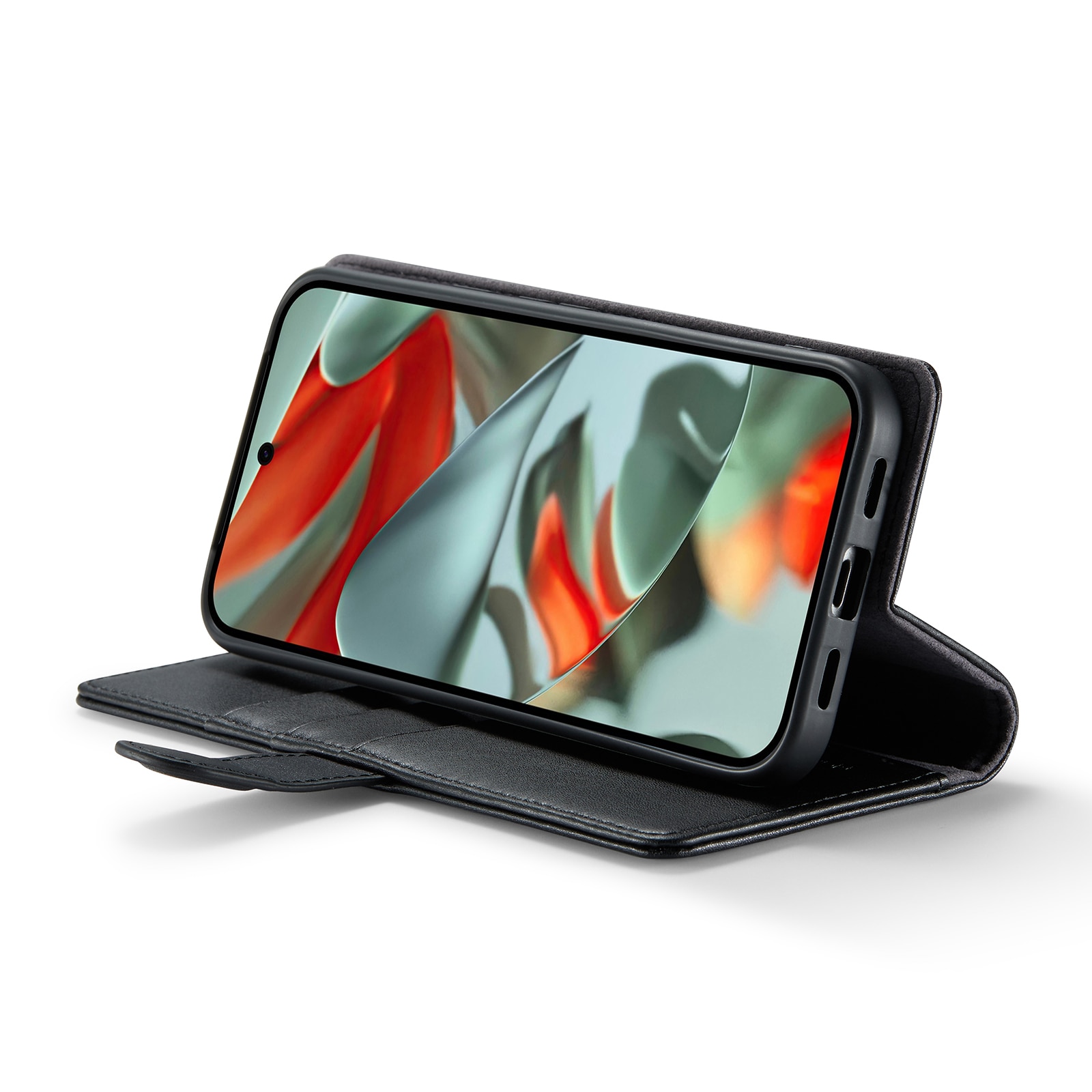 Étui en cuir veritable Google Pixel 10 Pro XL, Noir