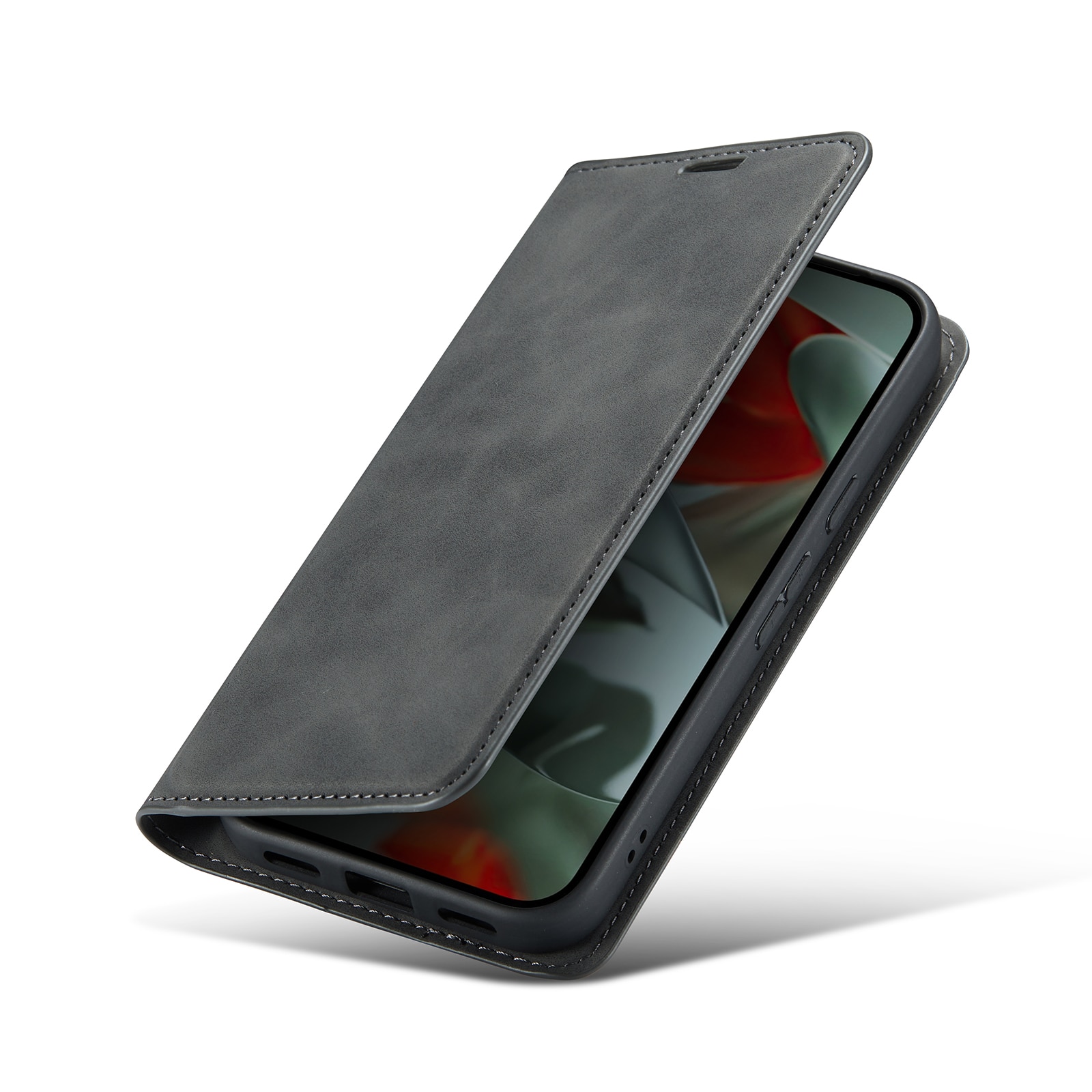 Coque portefeuille mince Google Pixel 10, Noir