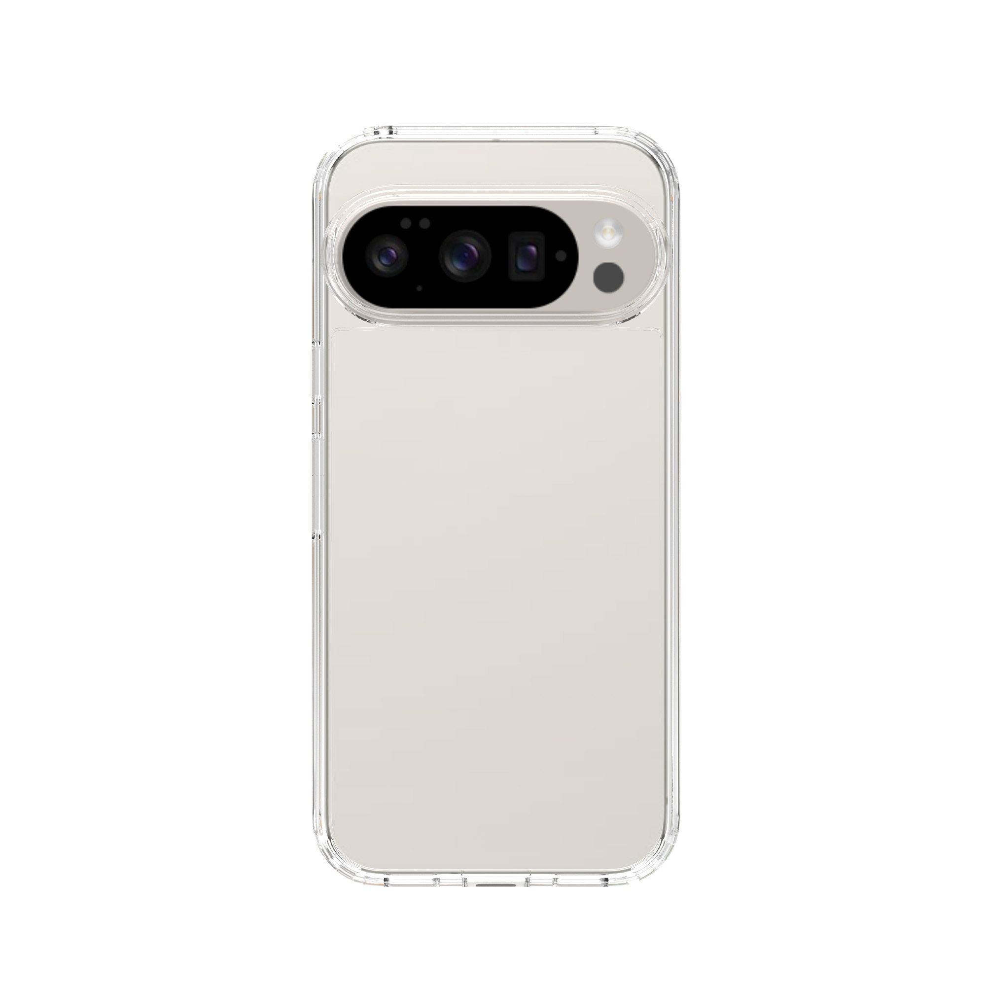 Coque hybride pour Google Pixel 10, Transparent