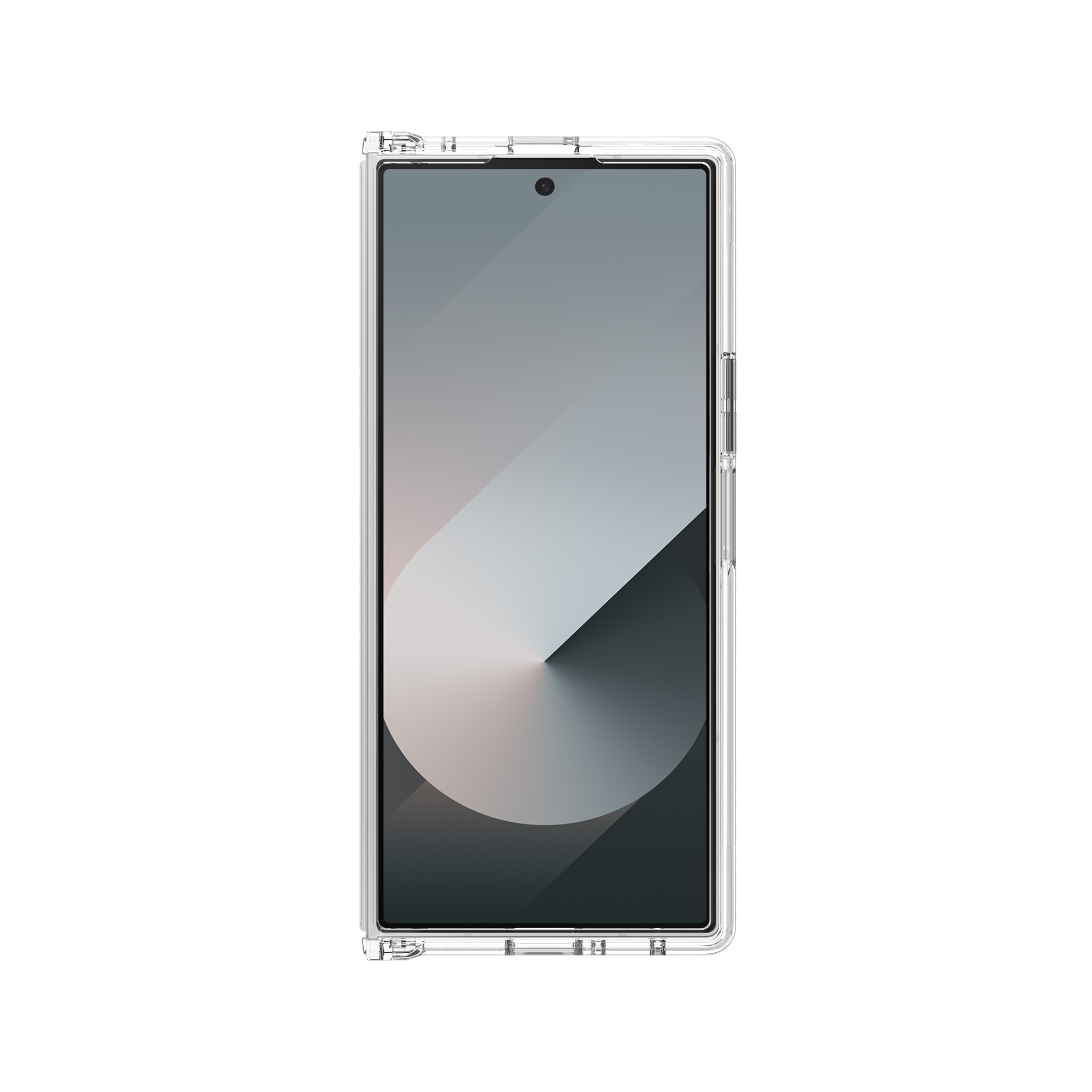 Coque hybride MagSafe Samsung Galaxy Z Fold 7 Transparent