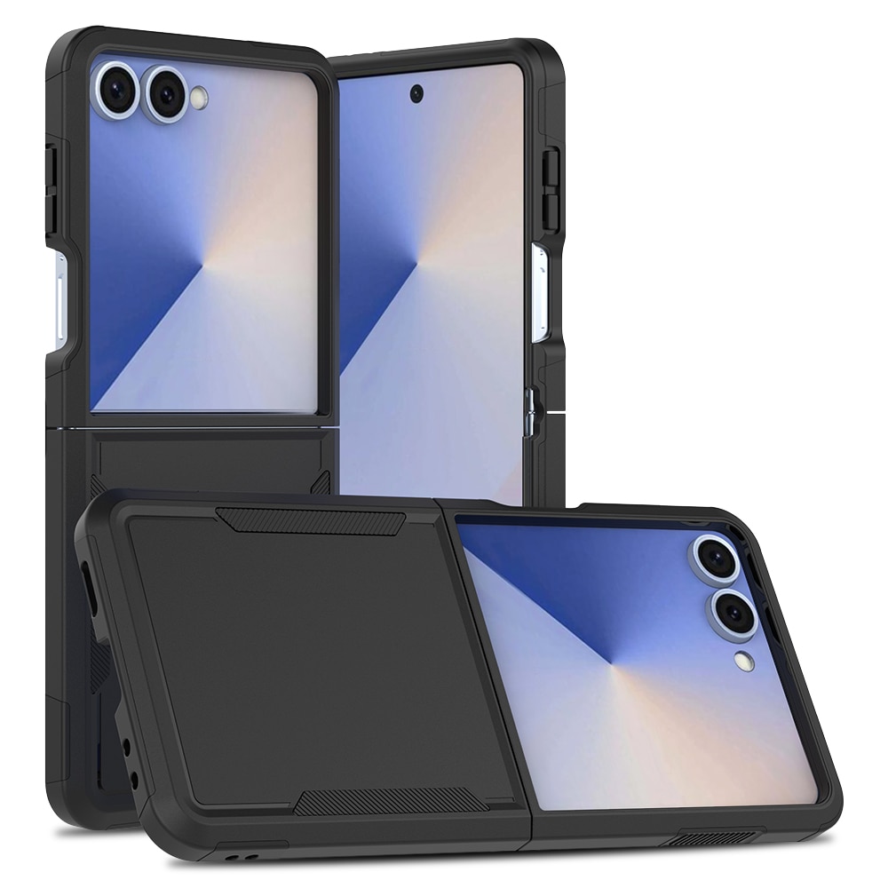 Coque hybride Off-road Samsung Galaxy Z Flip 7, Noir