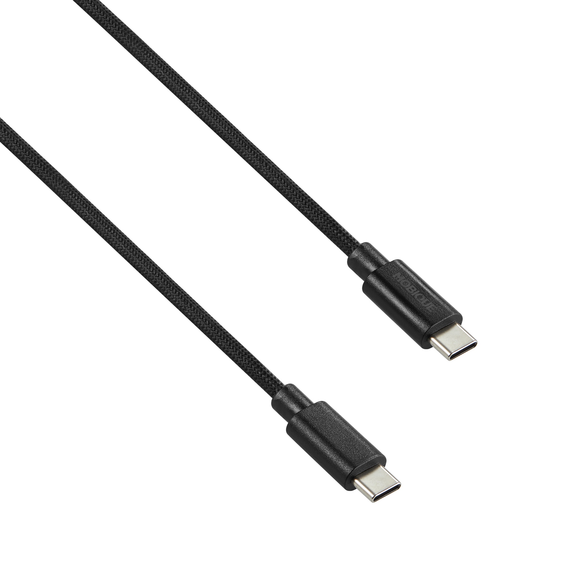 Premium Câble de chargement USB-C vers USB-C 2 m, Noir