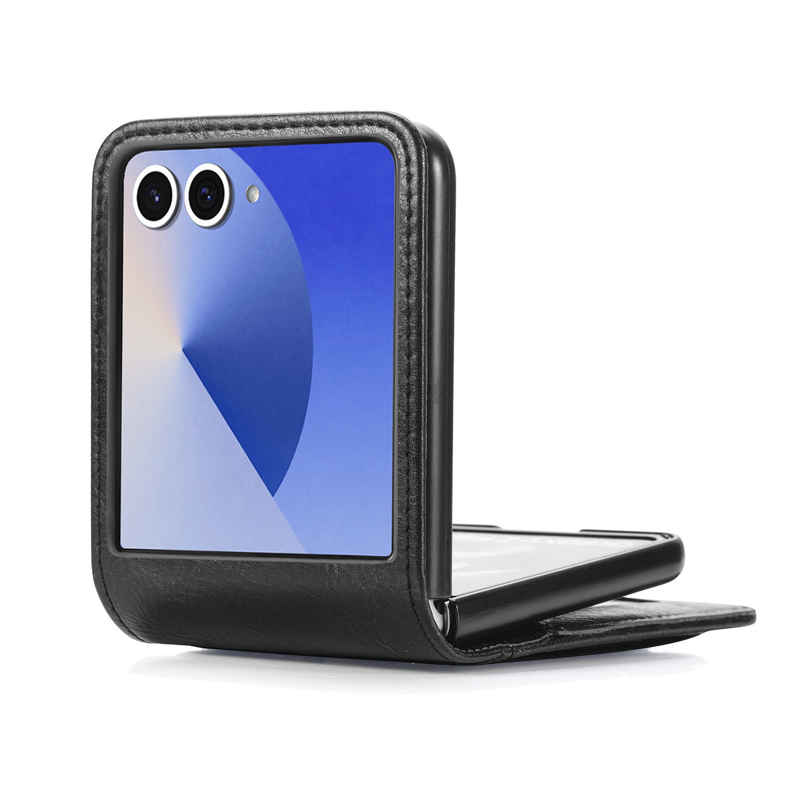 Coque portefeuille Samsung Galaxy Z Flip 7, noir