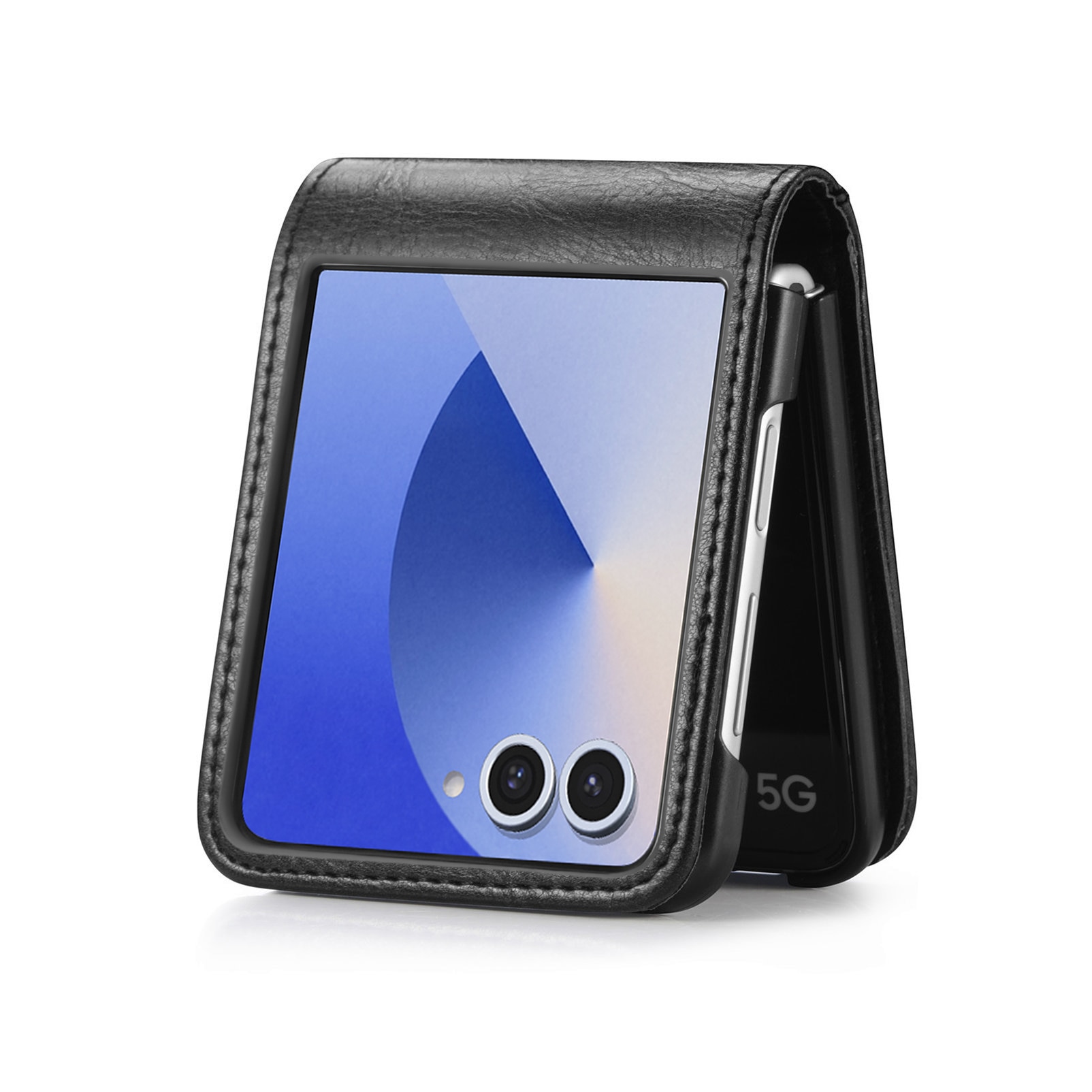 Coque portefeuille Samsung Galaxy Z Flip 7, noir