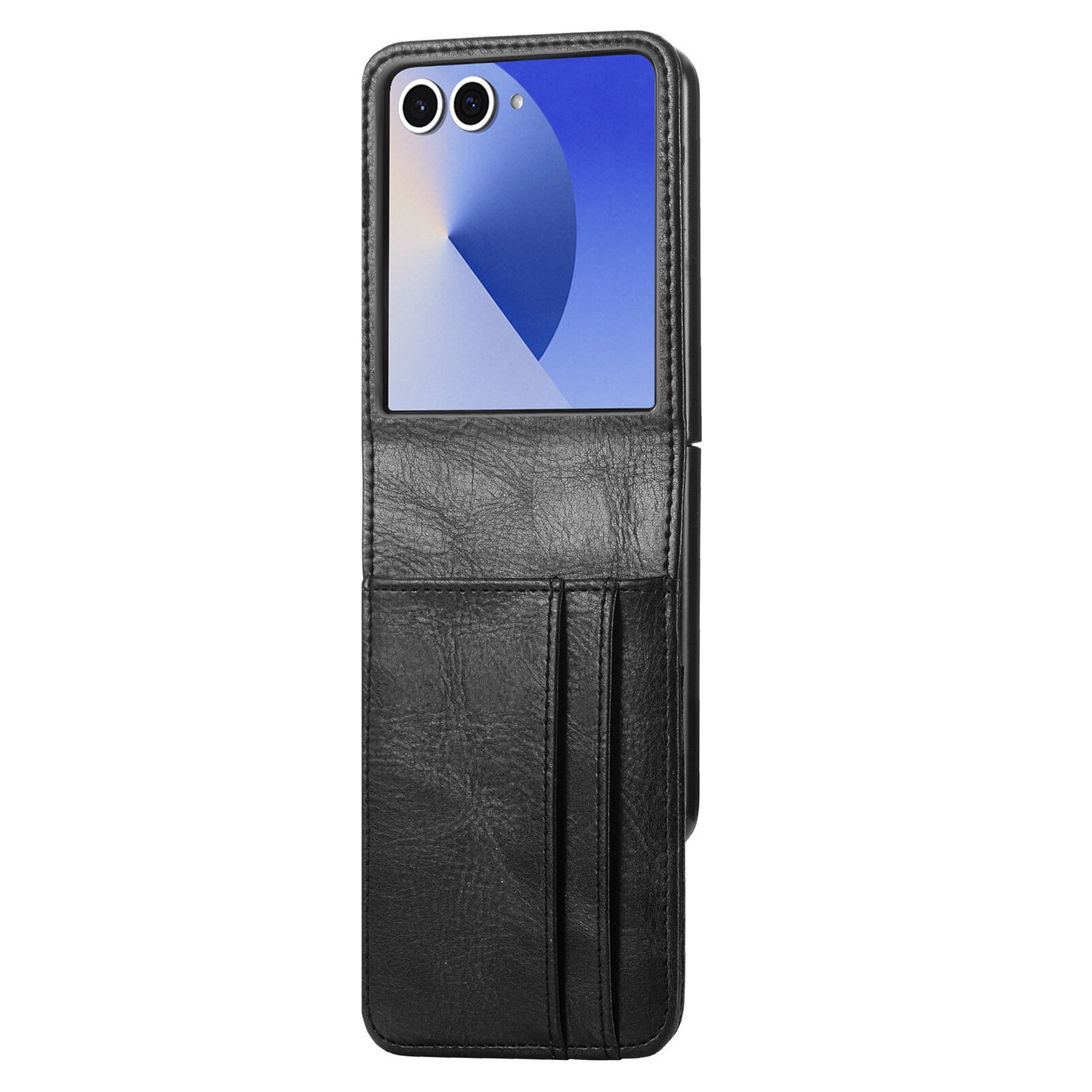 Coque portefeuille Samsung Galaxy Z Flip 7, noir
