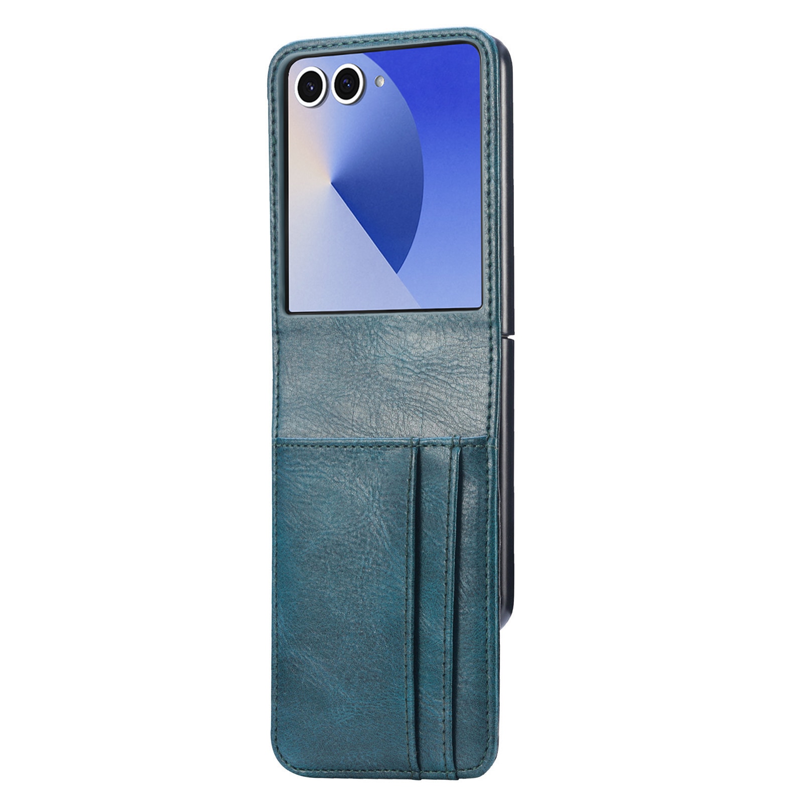 Coque portefeuille Samsung Galaxy Z Flip 7, Vert