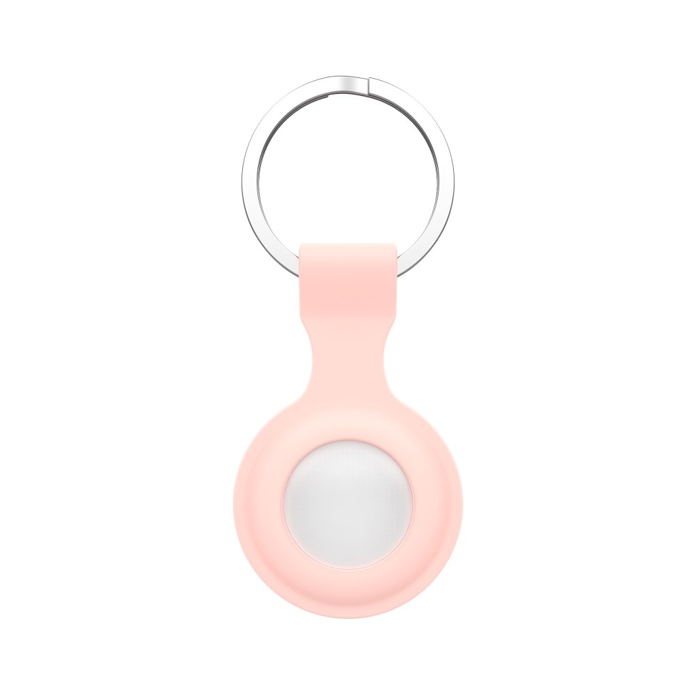 Porte-clés en silicone AirTag Rose