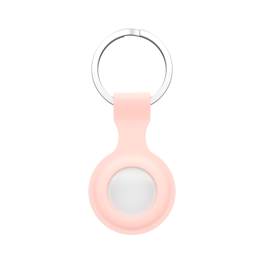 Porte-clés en silicone AirTag Rose