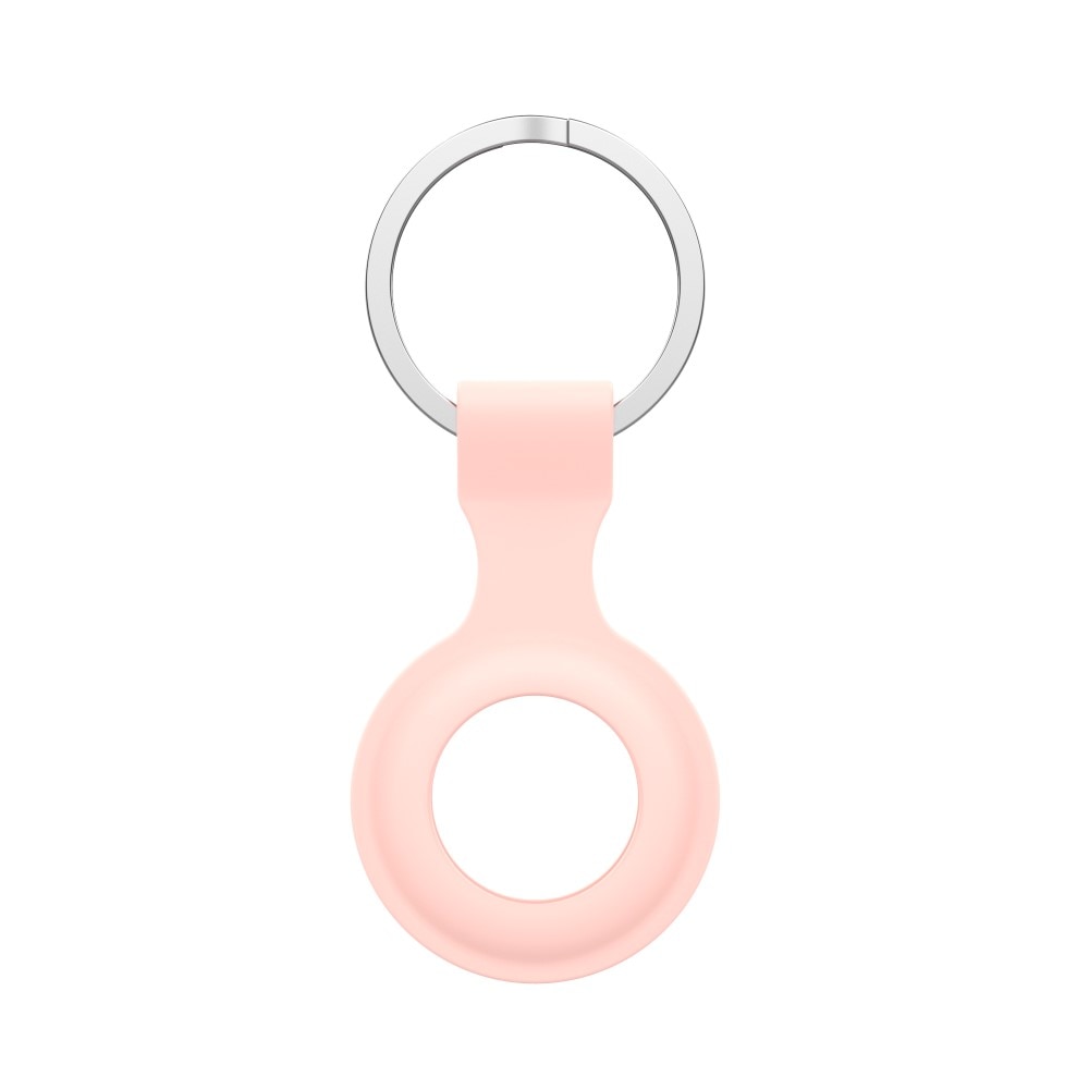Porte-clés en silicone AirTag Rose