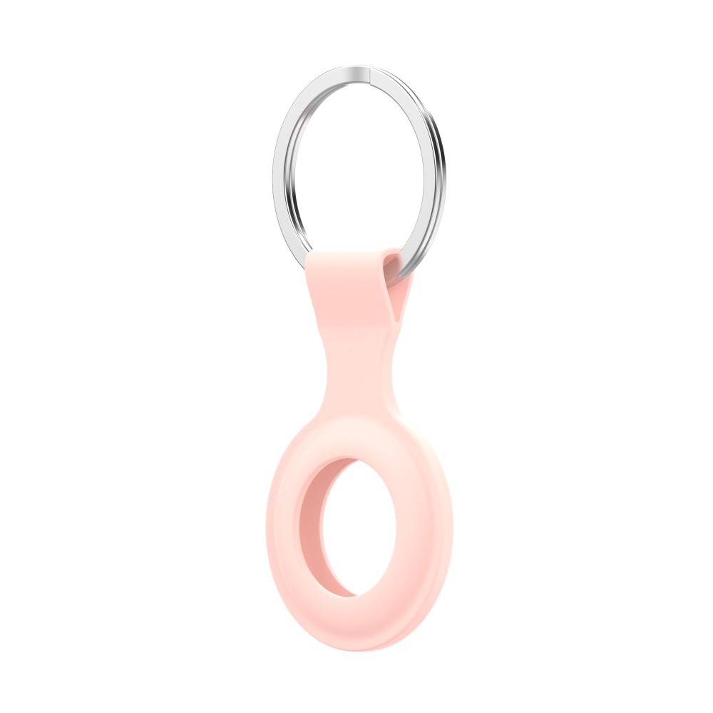 Porte-clés en silicone AirTag Rose