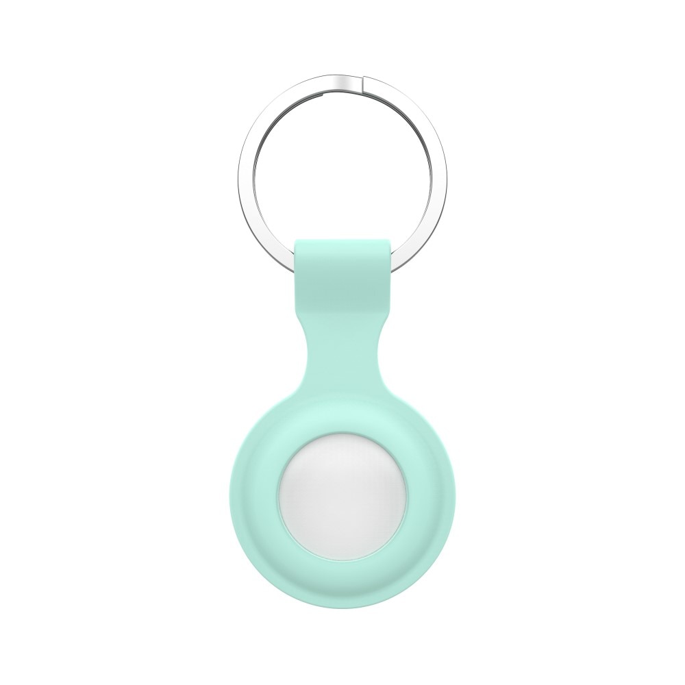 Porte-clés en silicone AirTag Bleu