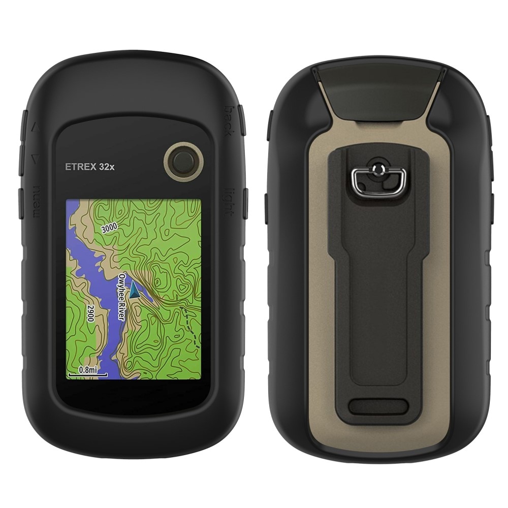 Coque en silicone Garmin eTrex 201x, noir
