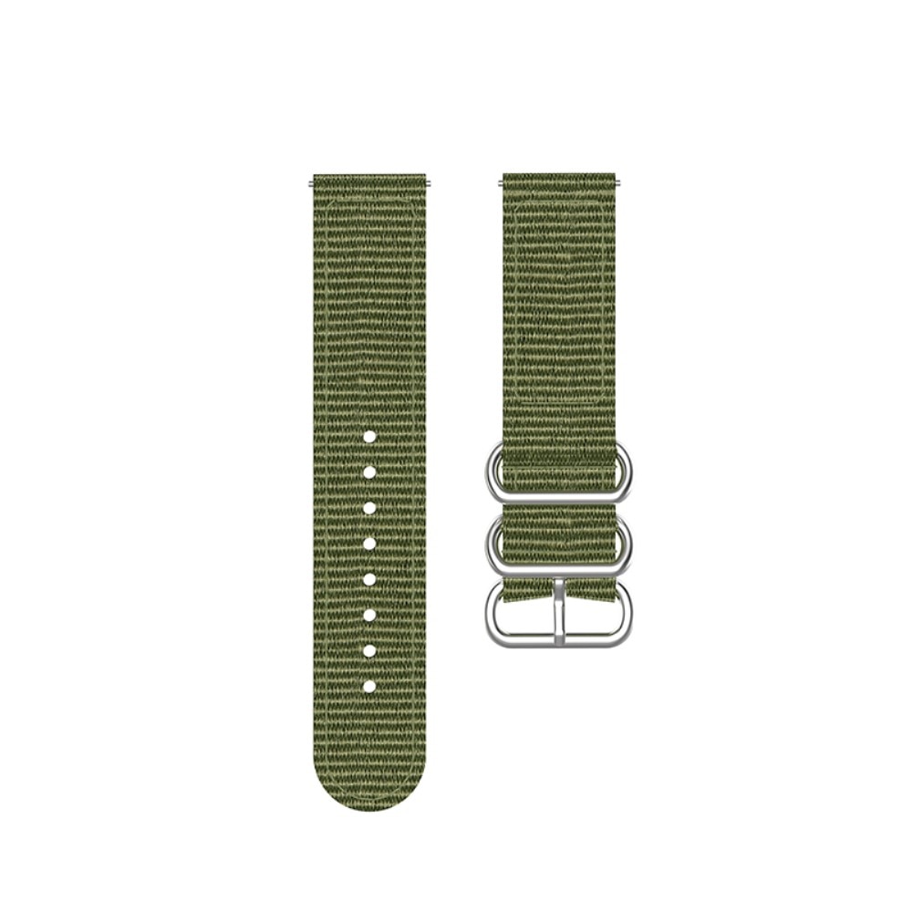 Bracelet Nato Samsung Galaxy Watch 4 40mm, vert