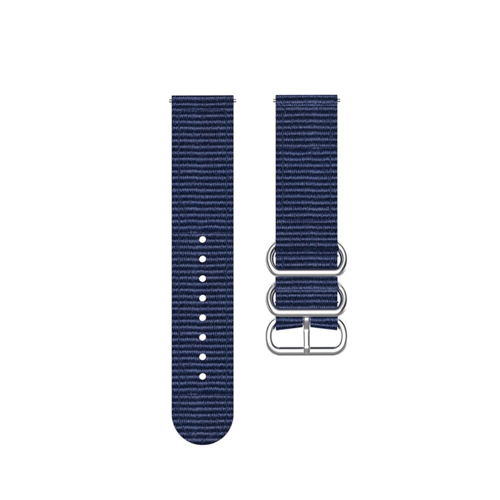 Bracelet Nato Samsung Galaxy Watch 5 Pro 45mm, bleu