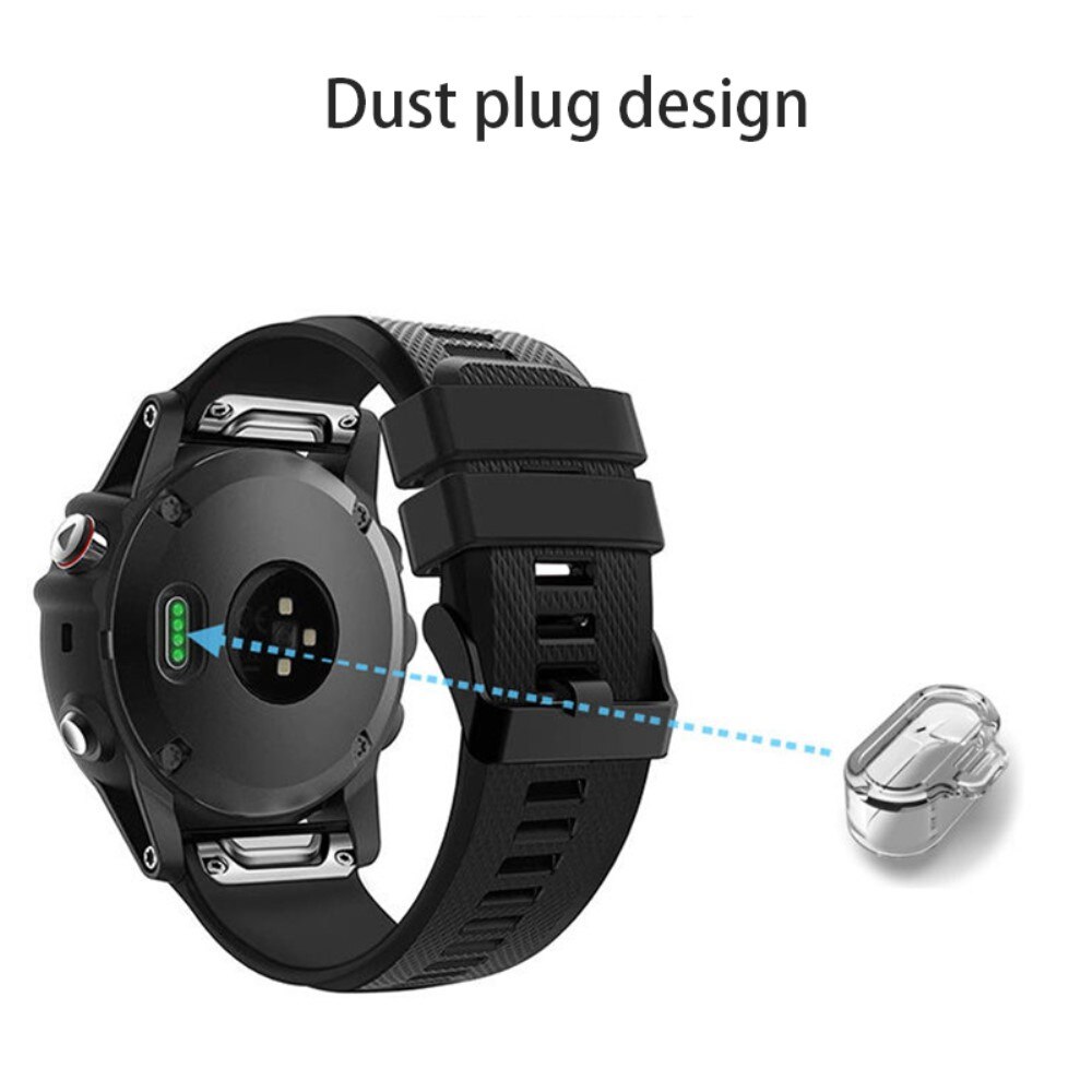 Bouchon Antipoussiere Garmin Vivosmart 5, noir