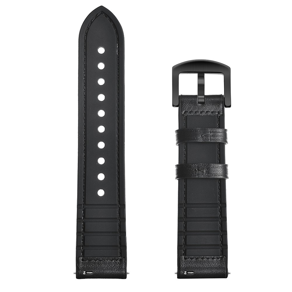 Bracelet en cuir haut de gamme Suunto 3 Fitness, Noir