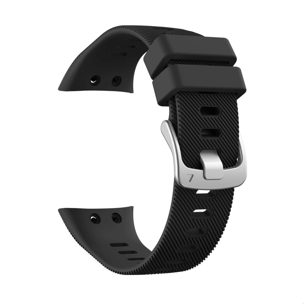 Bracelet en silicone pour Garmin Forerunner 45, Noir