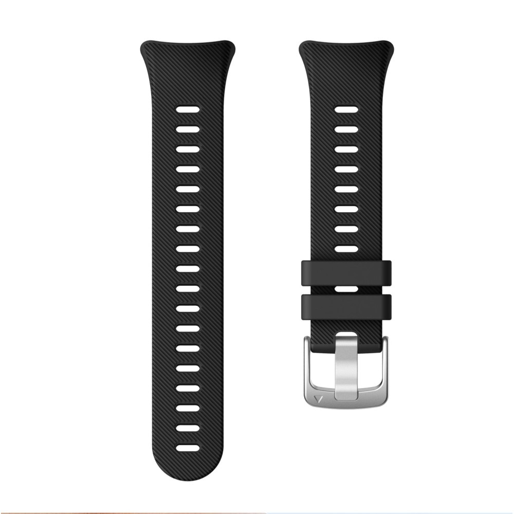 Bracelet en silicone pour Garmin Forerunner 45, Noir
