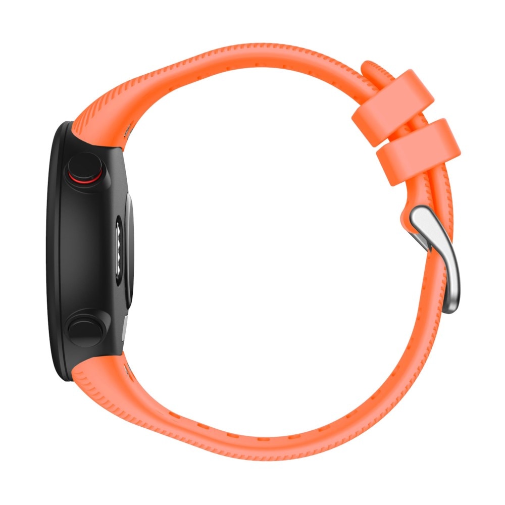 Bracelet en silicone pour Garmin Forerunner 45, Orange