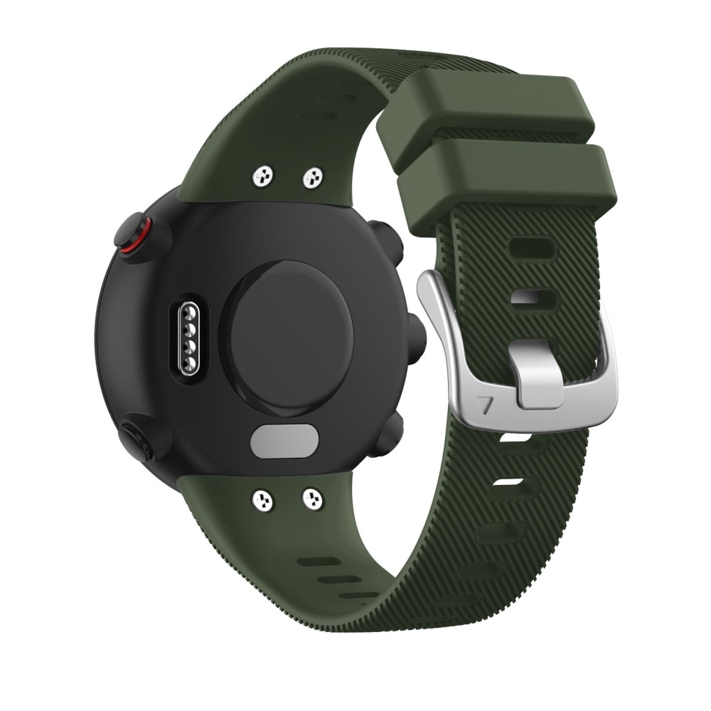 Bracelet en silicone pour Garmin Forerunner 45, vert