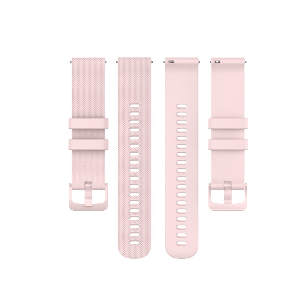 Bracelet en silicone pour Garmin Vivoactive 4, rose