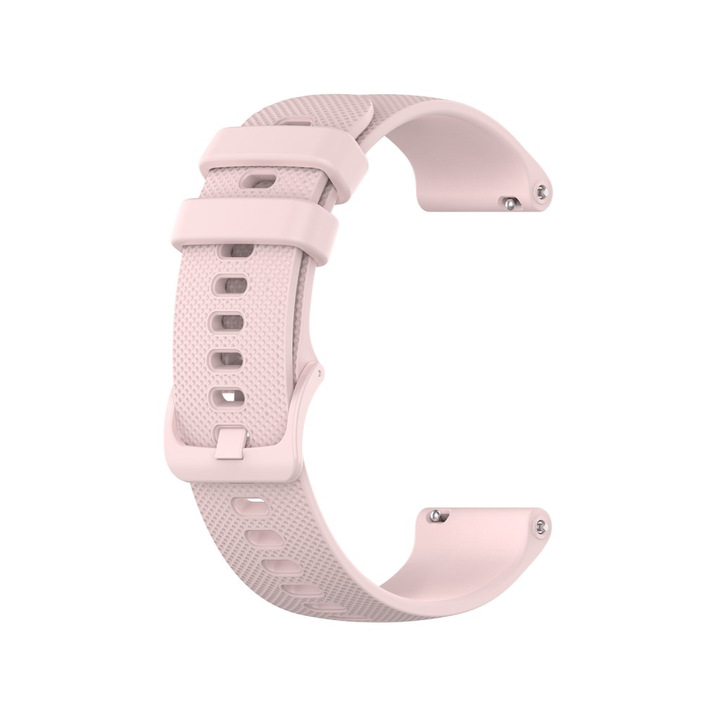 Bracelet en silicone pour Garmin Vivoactive 4, Rose