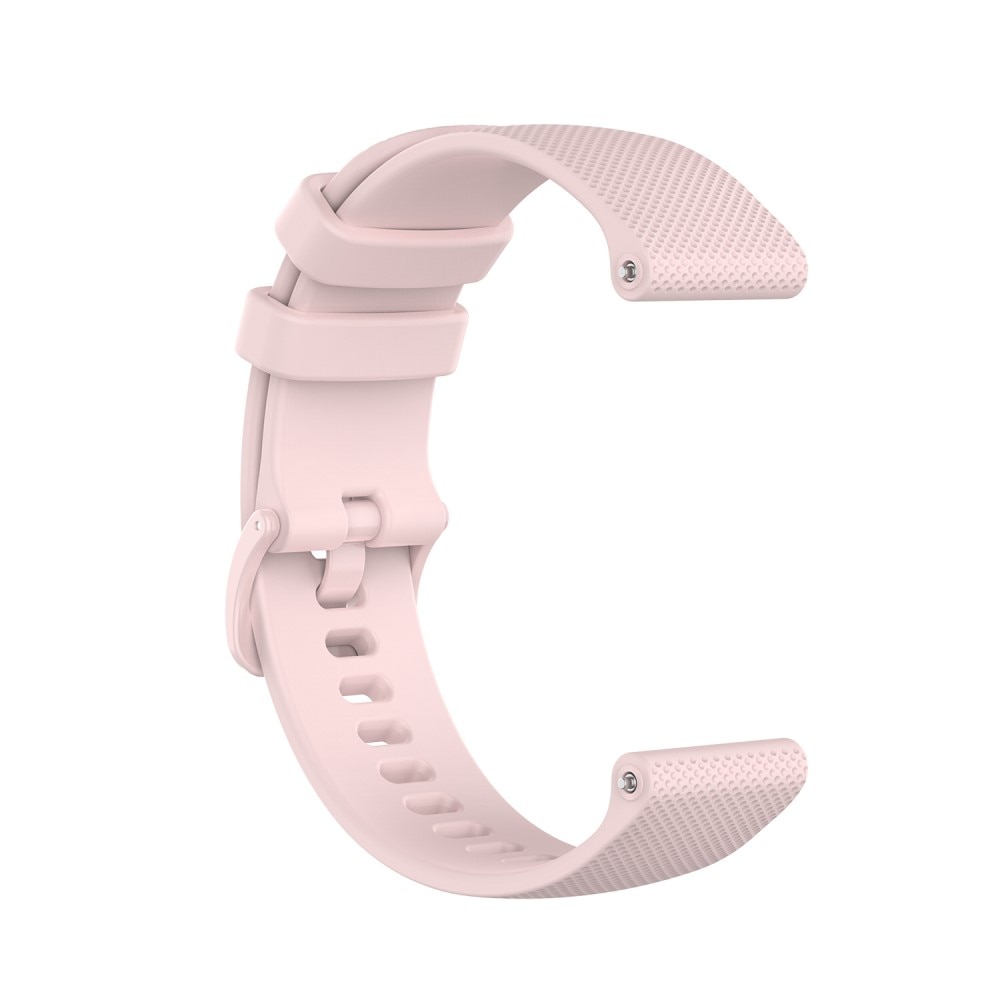 Bracelet en silicone pour Garmin Vivoactive 4, Rose