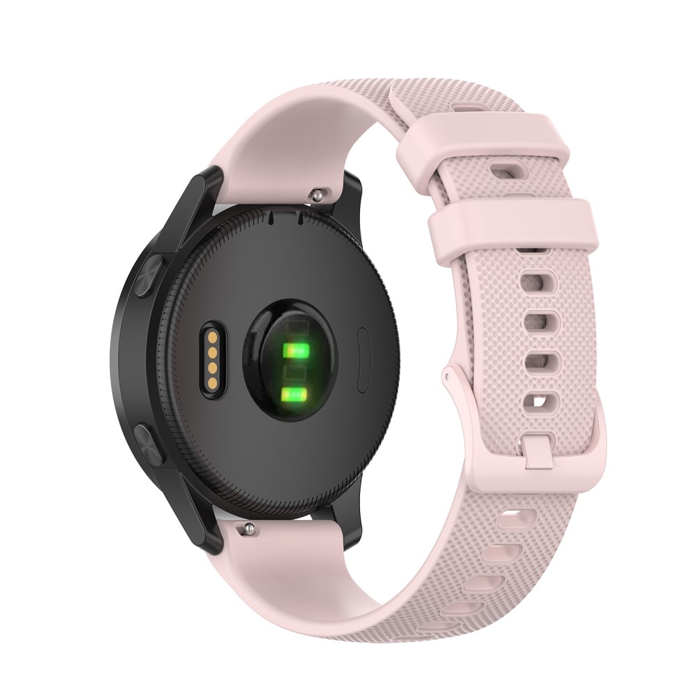 Bracelet en silicone pour Garmin Vivoactive 4, rose