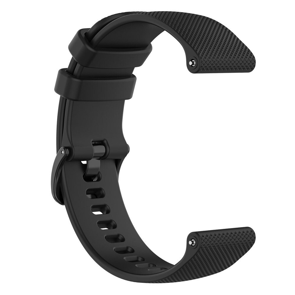 Bracelet en silicone pour Garmin Vivomove 3s, Noir