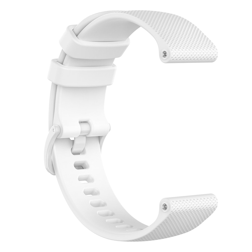 Bracelet en silicone pour Huawei Watch GT 5 Pro 42mm, Blanc