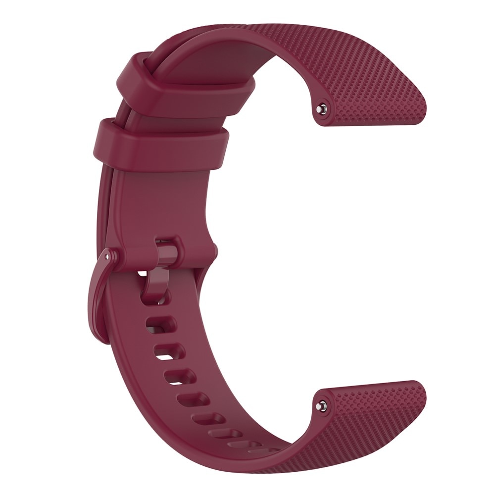 Bracelet en silicone Withings ScanWatch Light, bourgogne