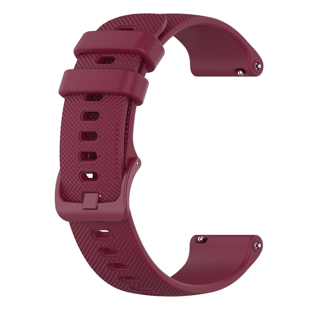 Bracelet en silicone Withings ScanWatch 2 38mm, bourgogne