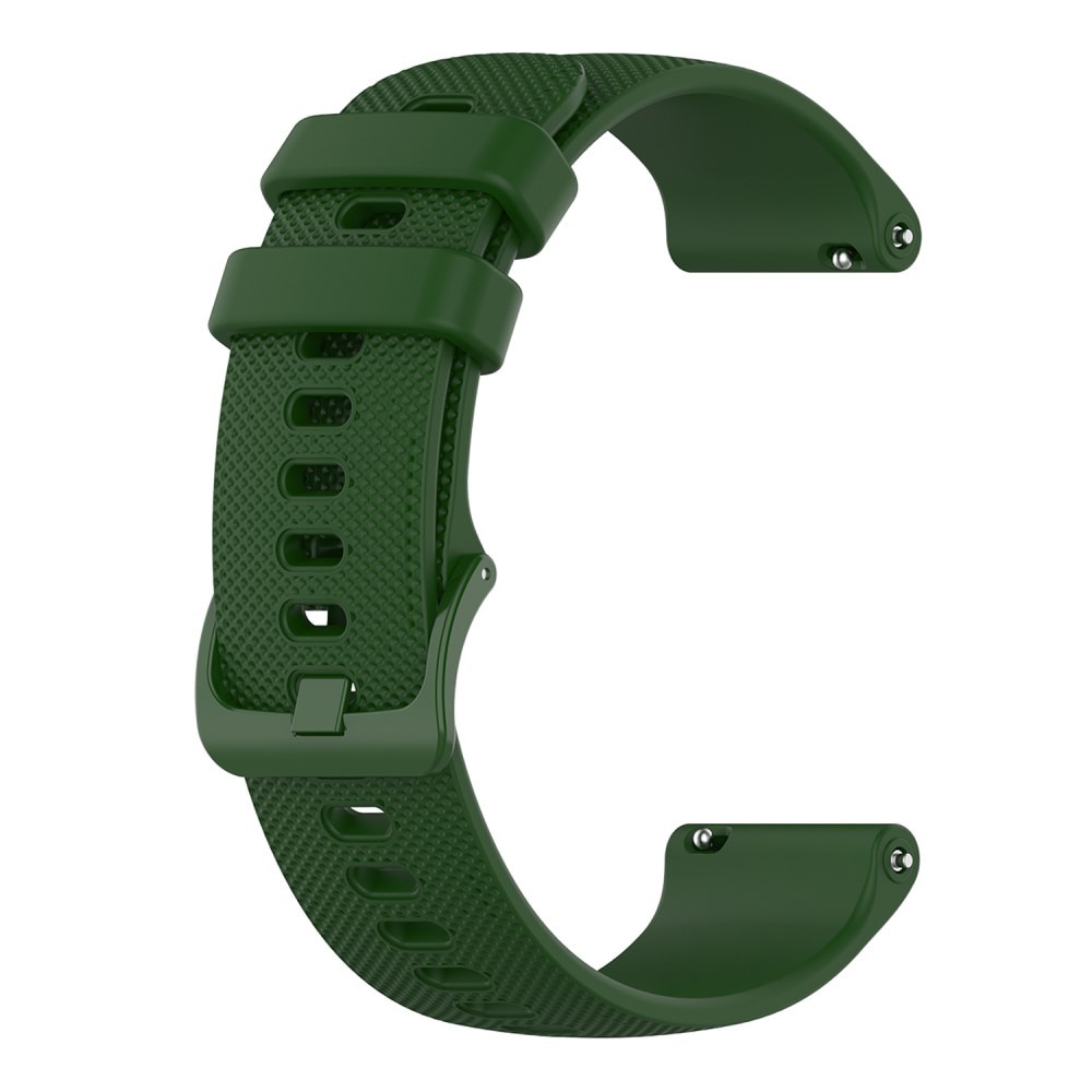 Bracelet en silicone Withings ScanWatch 2 38mm, vert foncé