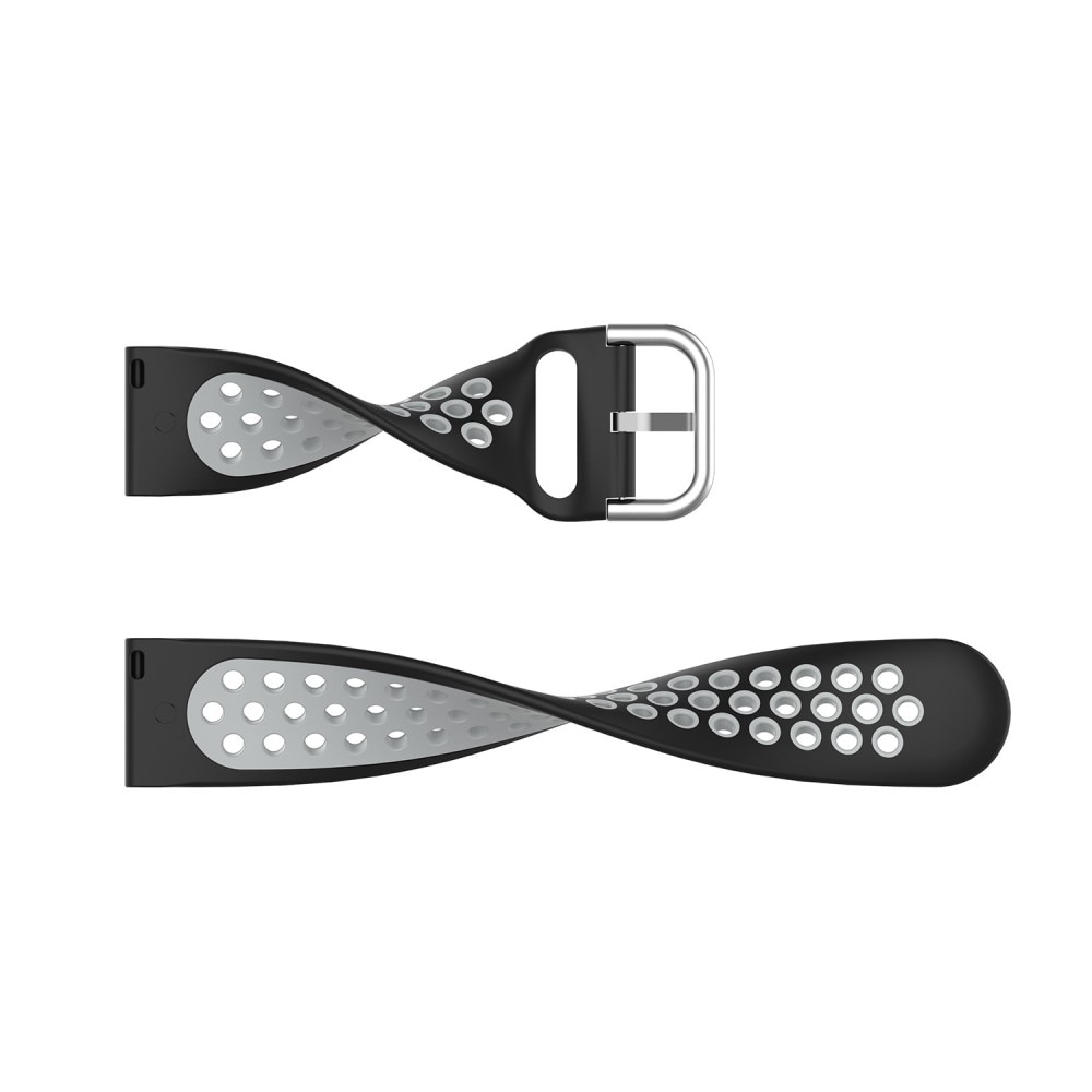 Sport Bracelet en silicone Polar Grit X, gris