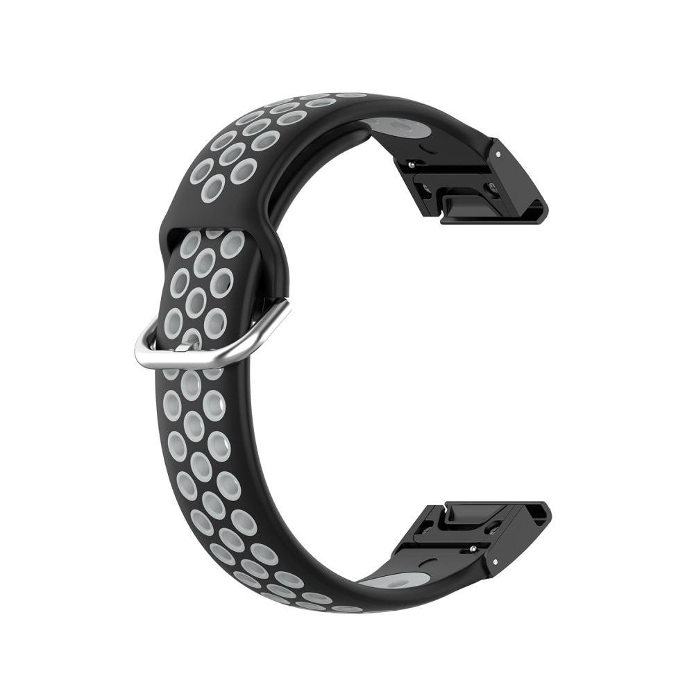 Sport Bracelet en silicone Garmin Fenix 5S/5S Plus, noir