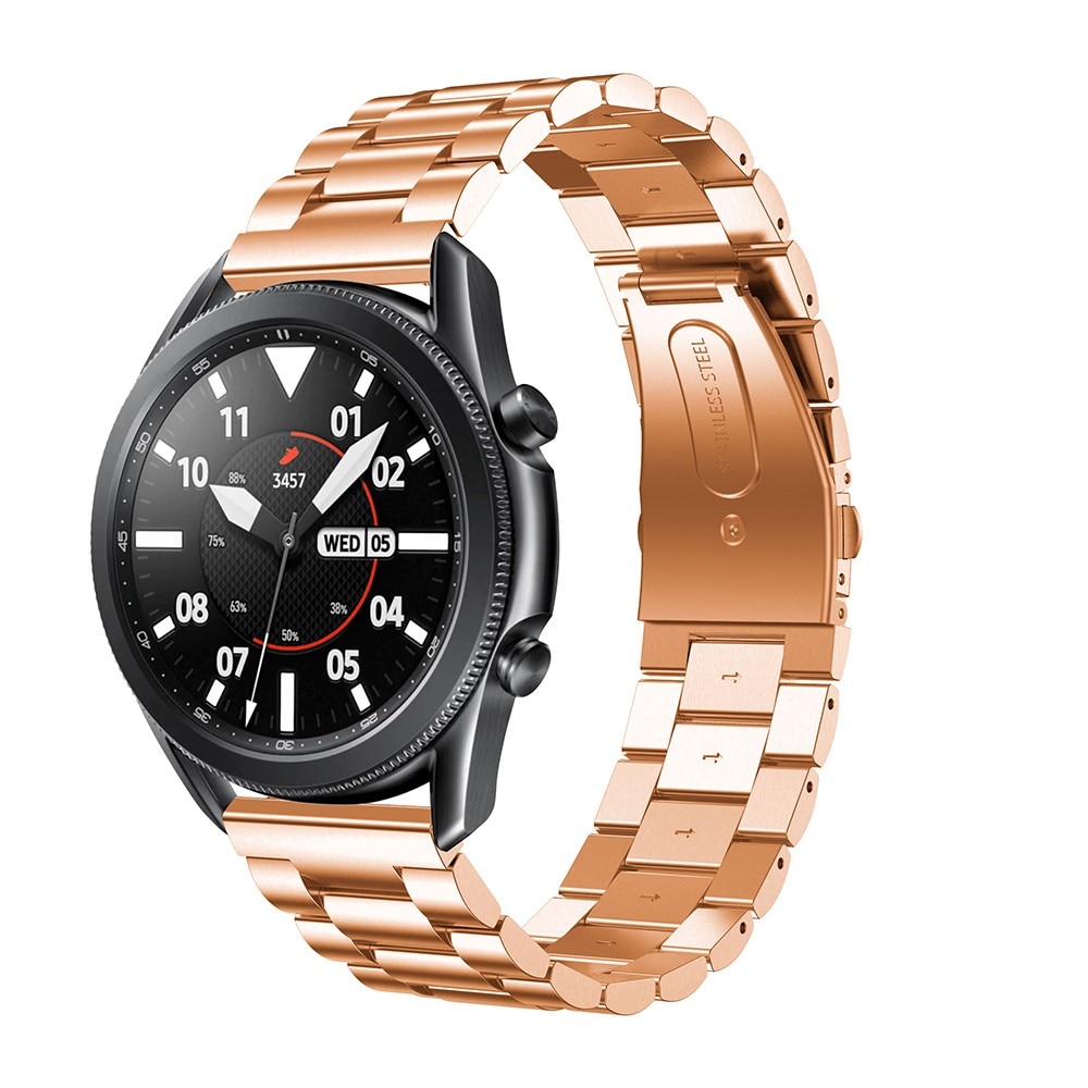 Bracelet en métal Samsung Galaxy Watch 5 Pro 45mm, Or rose