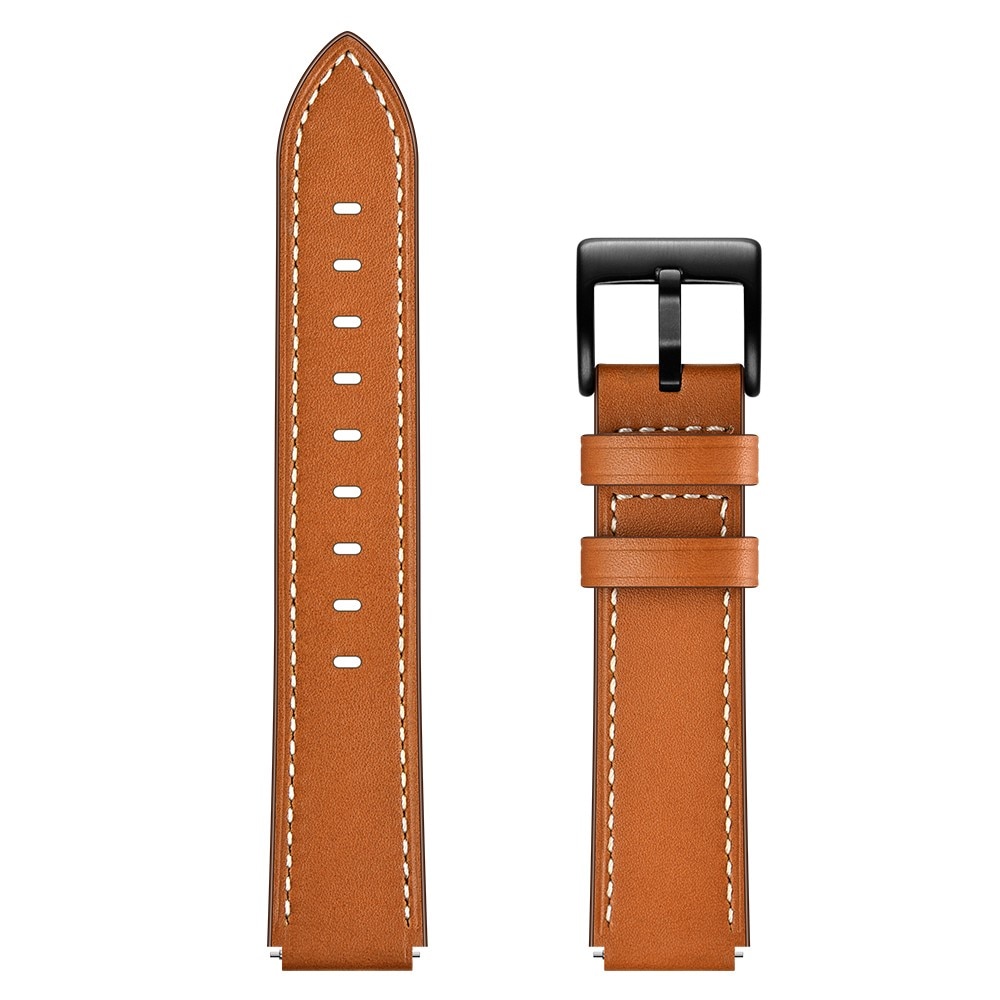 Bracelet en cuir Universal 16mm, marron