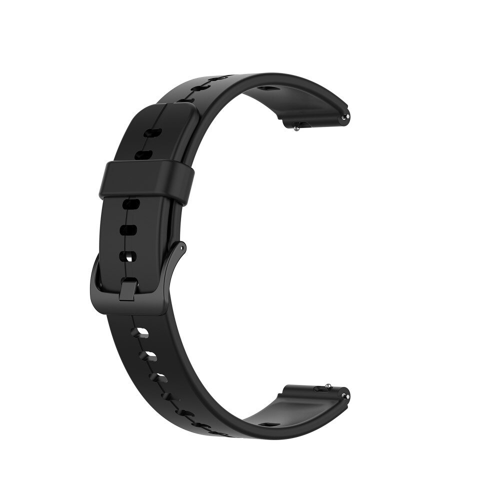 Bracelet en silicone Universal 16mm, noir