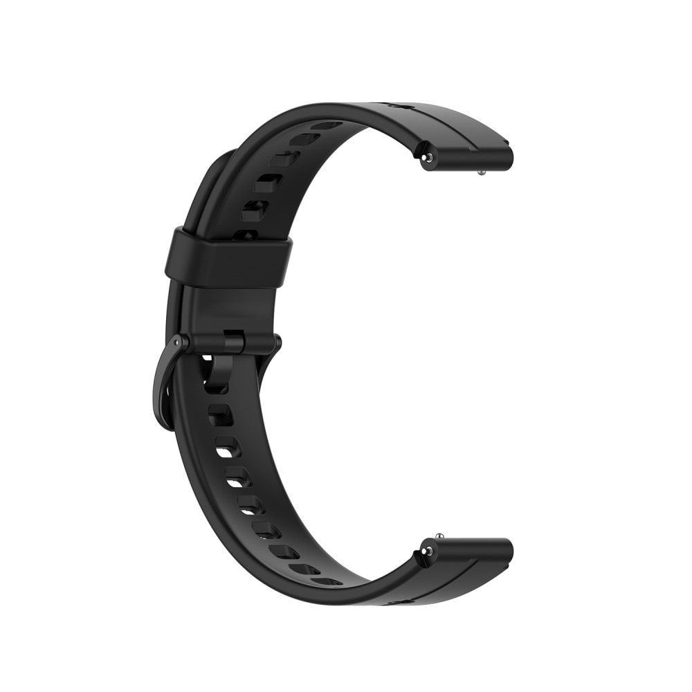 Bracelet en silicone Universal 16mm, noir