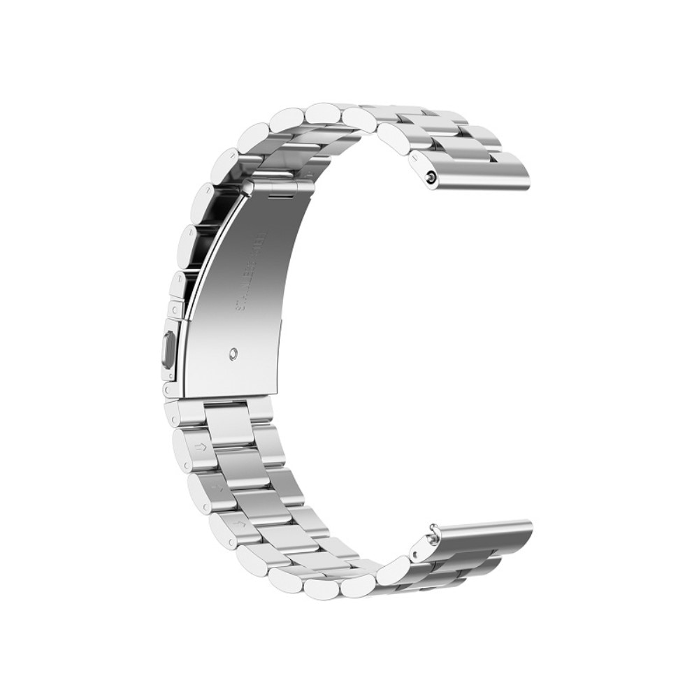 Bracelet en métal Mobvoi Ticwatch Pro 5, argent