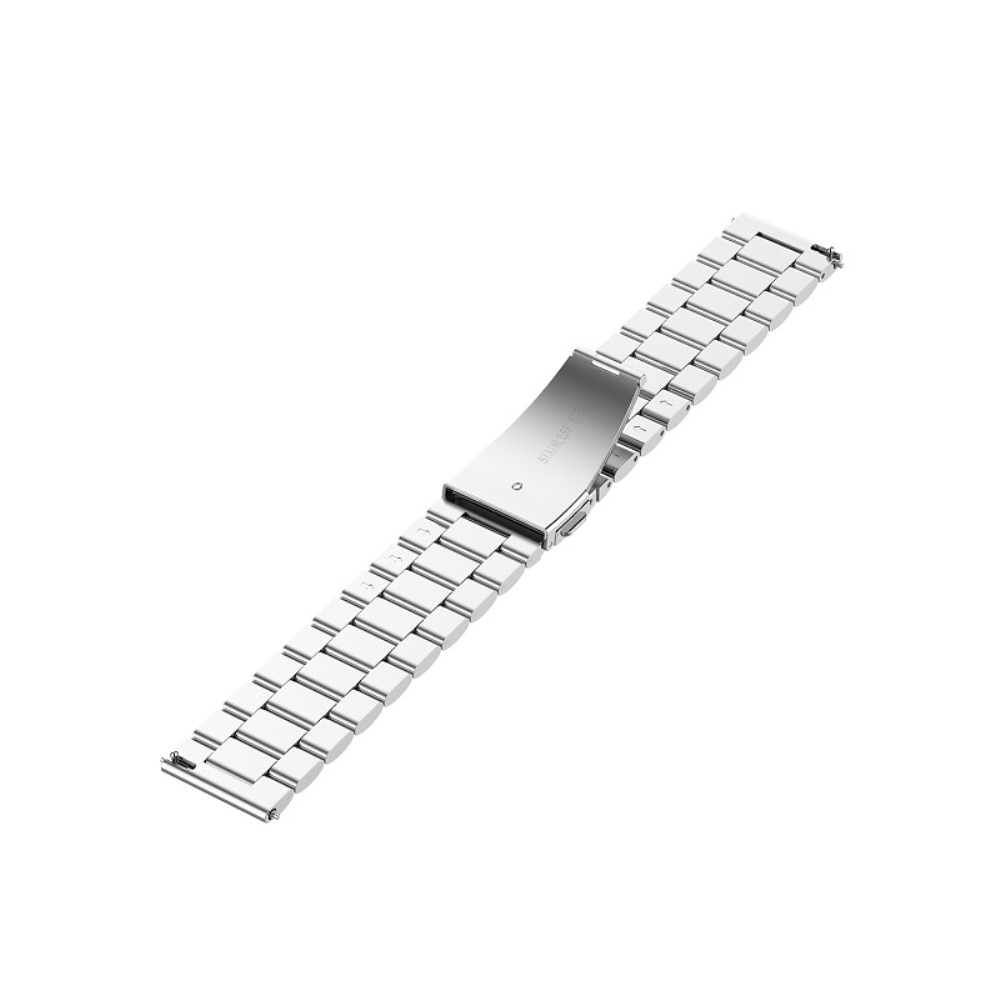 Bracelet en métal Mobvoi Ticwatch Pro 5, argent