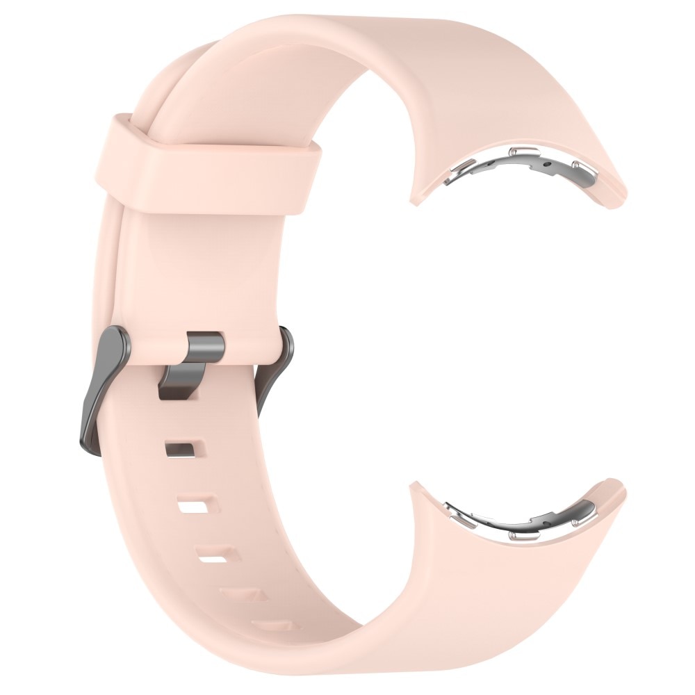 Bracelet en silicone pour Google Pixel Watch 3 45mm, Rose