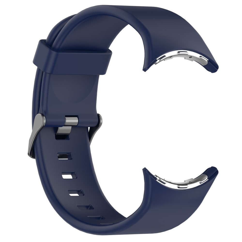 Bracelet en silicone pour Google Pixel Watch 3 45mm, Bleu